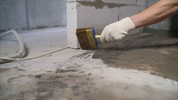 Crawl space vapor barrier installation in Portage, WI